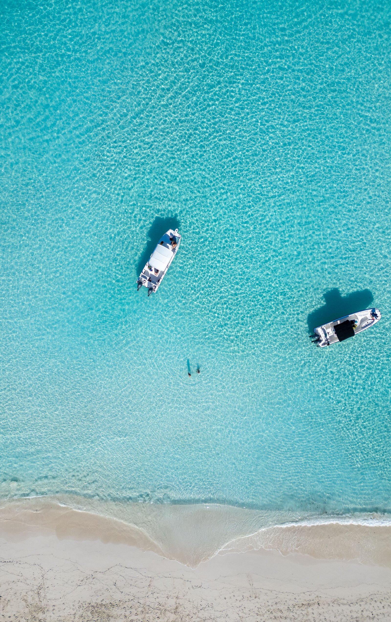 Coastal landscape in the Exuma Cays, Bahamas